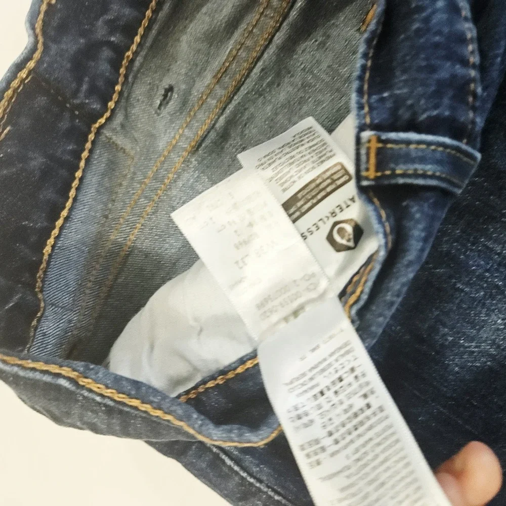 Levis 559 Men's Jeans Size 38W x 32L Dark Wash Regular Fit Zipper Fly
